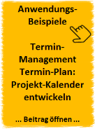 Termin-Management - Termin-Plan: Projekt-Kalender entwickeln (Anwendung) [ViProMan, 11.2015]